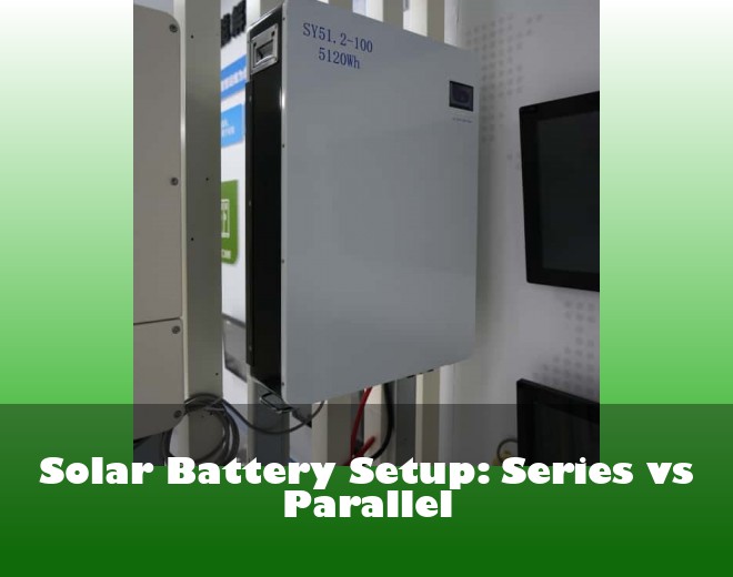 Solar Battery Setup: Series vs Parallel
